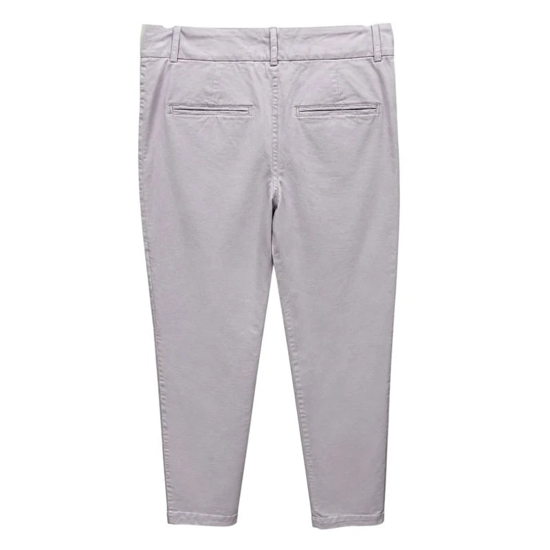 Back view — Peserico Blue Tailored Trousers – IT 40.