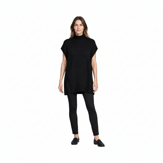 Caractère Black Cashmere-Blend Knitted Tunic – S — photo 1