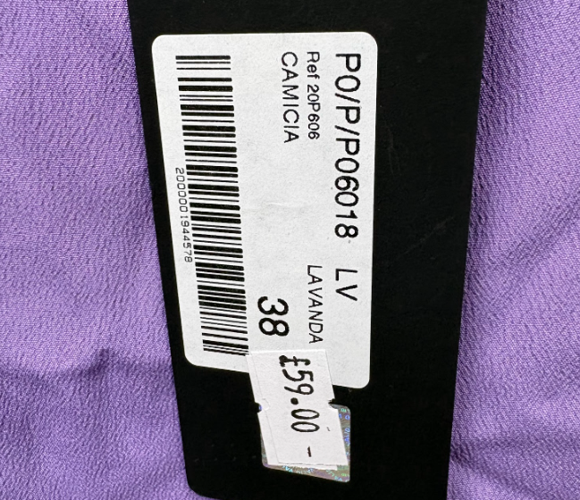 Atos Lombardini Lavender Acetate & Silk Blouse – IT 38 — photo 6