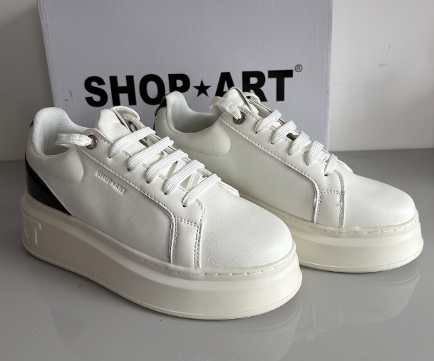 SHOP★ART Emily Off-White Platform Trainers – EU 39 – product image 7