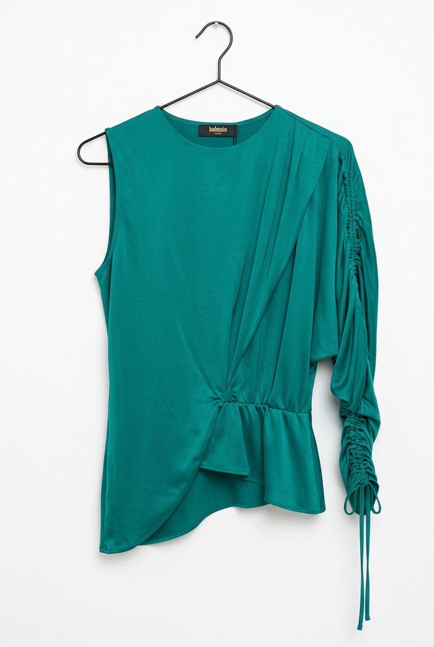 Babylon Teal Draped T-Shirt – UK 8 — photo 3