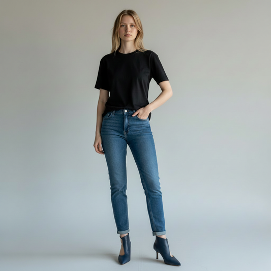 Noa A. Blue Gabry Pointed-Toe Heels – product image 1 of 6